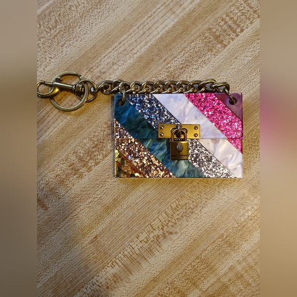 Kurt Geiger Handbags - Kurt Geiger NWT/NIB Multicolor Bag Acrylic Keychain/Bag Charm